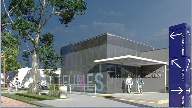 Funes: el primer hospital público comenzará a construirse en 2022