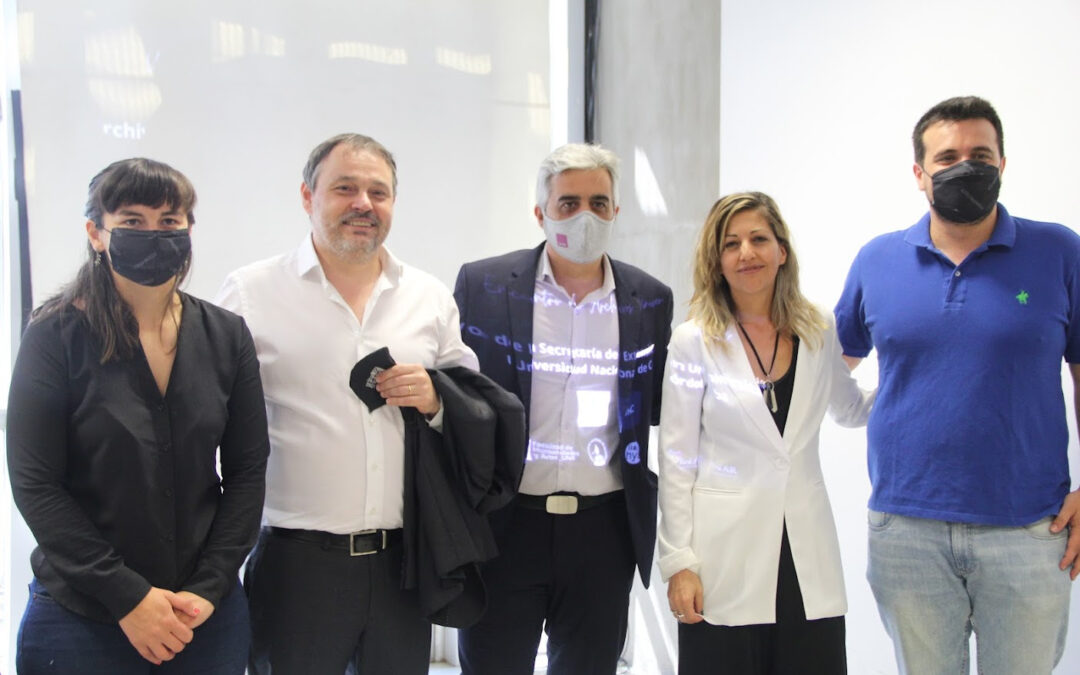 La provincia presentó el Proyecto Especial de creación del E-Lab junto a la Universidad Nacional de Rosario