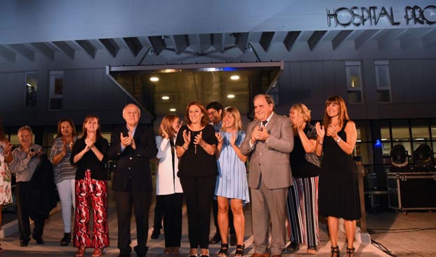 El gobernador inauguró obras en el hospital Centenario