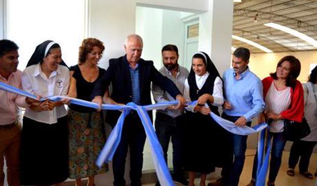 De Grandis inauguró obras de ampliación en el Colegio Secundaria Niño Jesús 