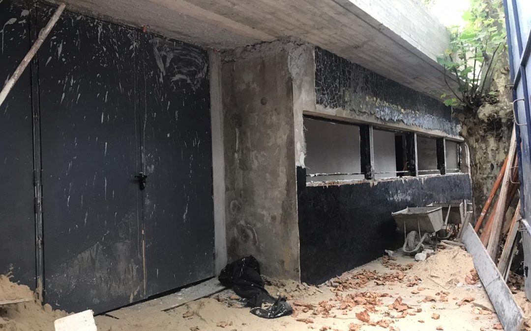 FERNANDA GIGLIANI PIDE INFORMES SOBRE LAS OBRAS QUE SE REALIZAN EN CLUB MOP
