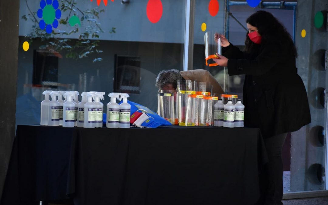 Solidaridad ante la pandemia: El Beppo Levi donó al municipio elementos de sanitización y prevención