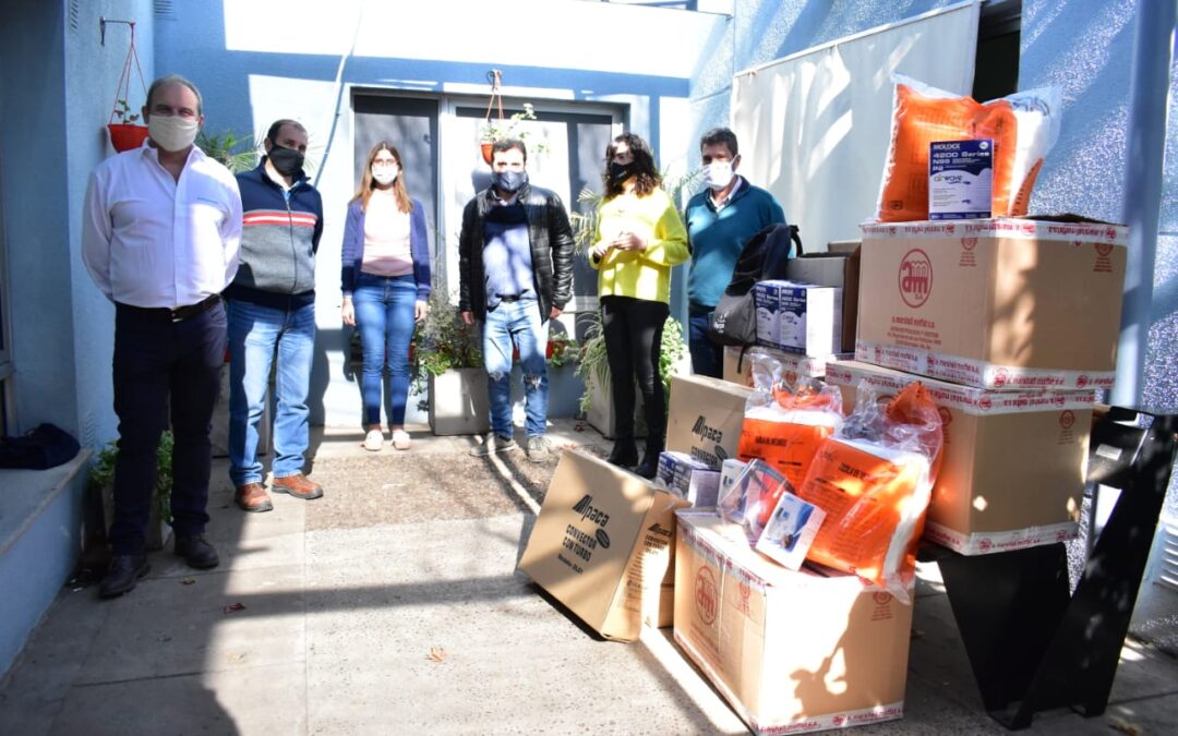Importante donación de insumos hospitalarios de Pampa Energía al municipio de Puerto