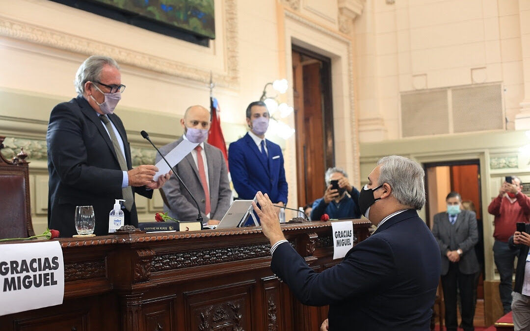 Farías asumió como nuevo presidente de la Cámara de Diputados y Diputadas