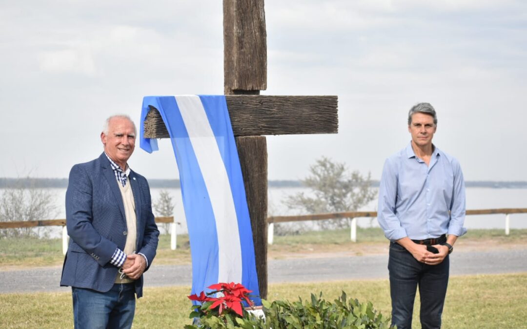 EL SECRETARIO DE TURISMO GRANDINETTI DIJO ADEMÁS QUE SE VA A CONVERTIR A PUNTA QUEBRACHO “EN EL VERDADERO MONUMENTO DE LA SOBERANÍA NACIONAL”