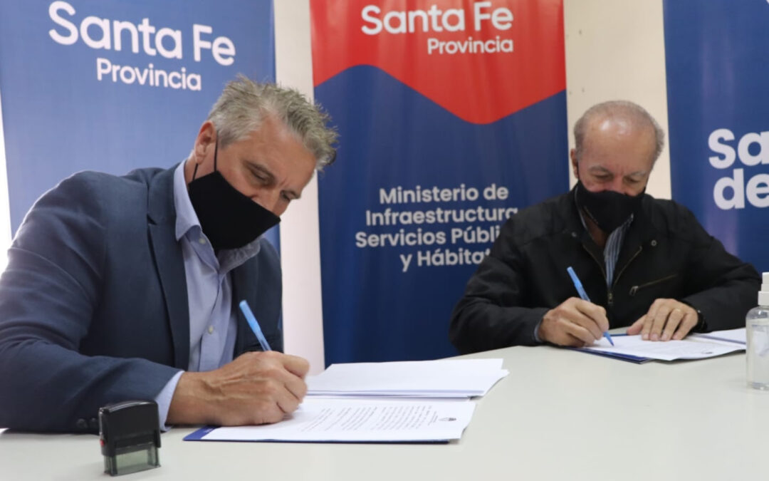 La provincia avanza en la construcción de 100 soluciones habitacionales para Santa Fe y Rosario