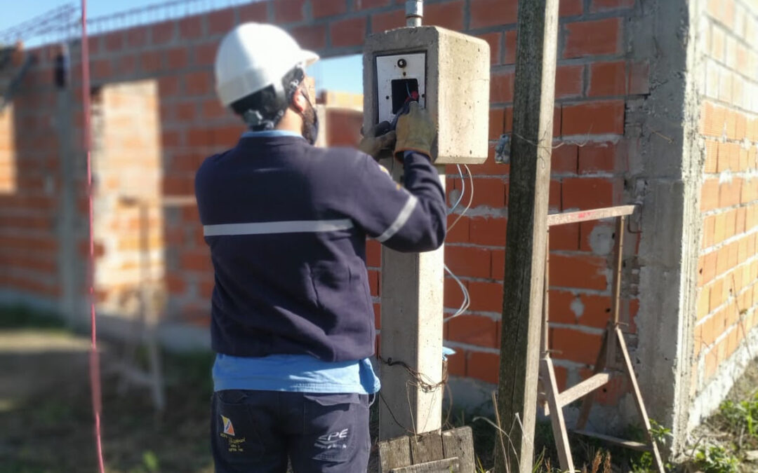 La EPE detectó más del 50% de conexiones irregulares en barrio Tierra de Sueños de Puerto General San Martín