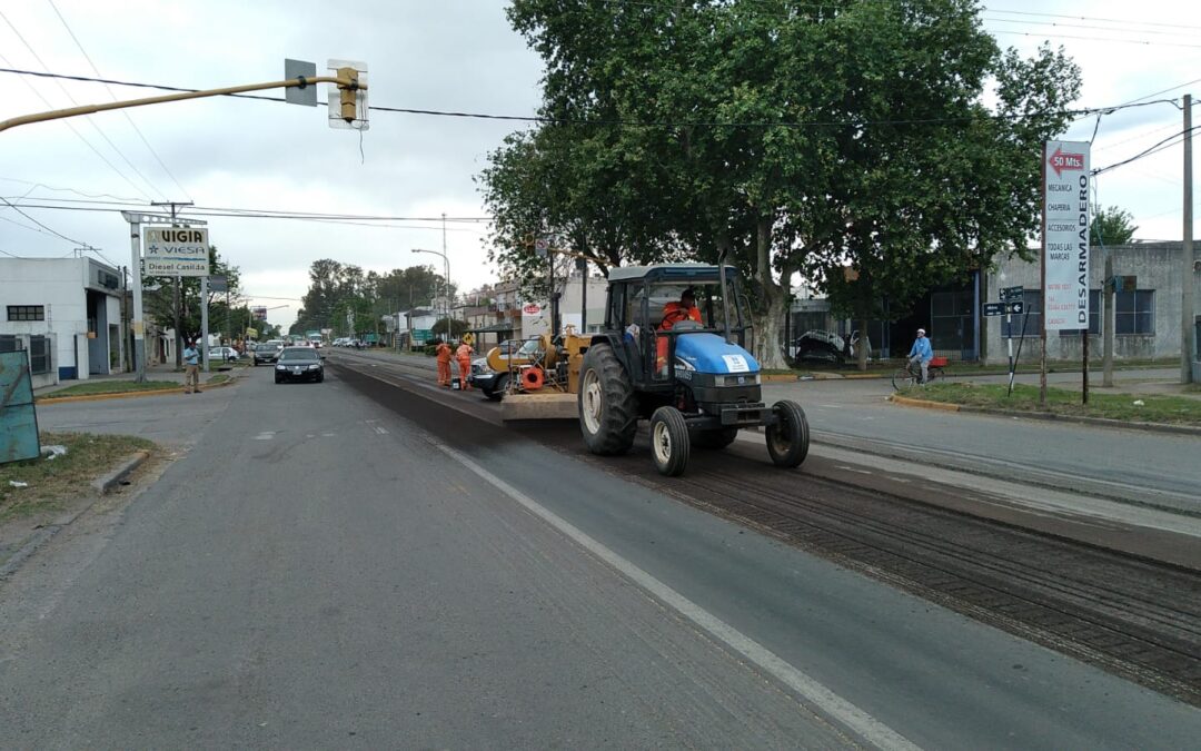 OBRAS DE VIALIDAD NACIONAL SOBRE LA RN 33 EN CASILDA