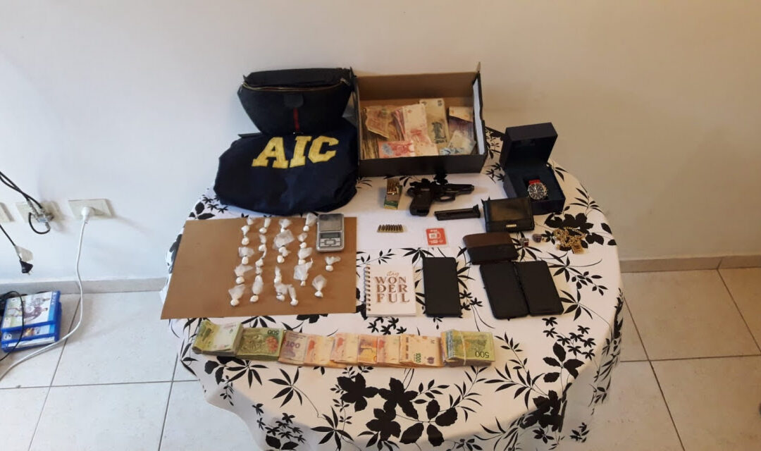 La Agencia de Investigación Criminal detuvo a un peligroso sicario en Rosario