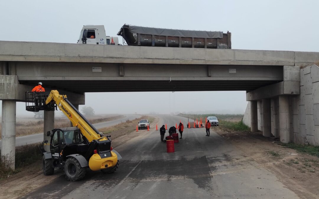 HABILITACIÓN PUENTE EN LA AUTOPISTA DE RN 34 AL SUR DE RAFAELA