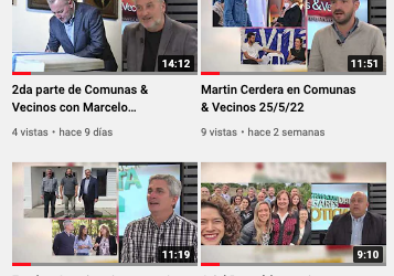 Programa 25/5/22