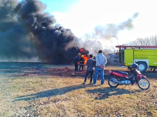 El intendente denunció intencionalidad en los incendios de los últimos días en Venado Tuerto