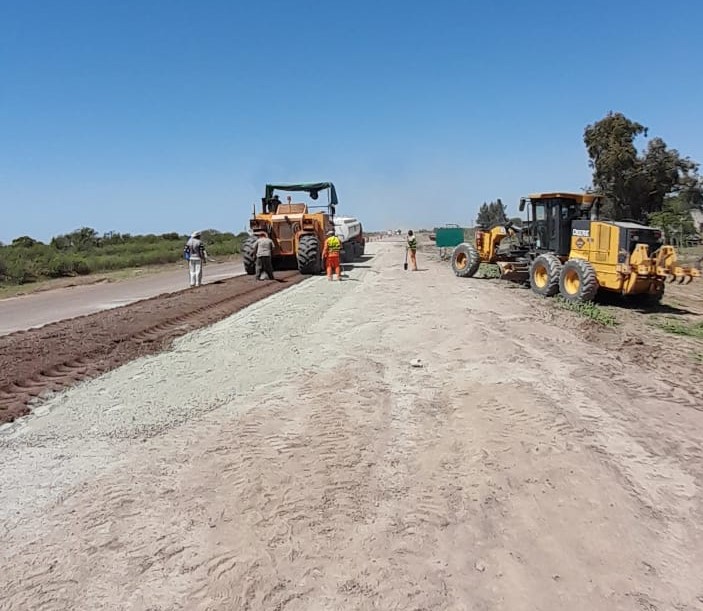 VIALIDAD NACIONAL AVANZA CON LA OBRA DE RN 95 EN VILLA MINETTI