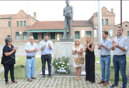 Homenajearon en Venado Tuerto a Cayetano Silva, creador de la mítica Marcha San Lorenzo