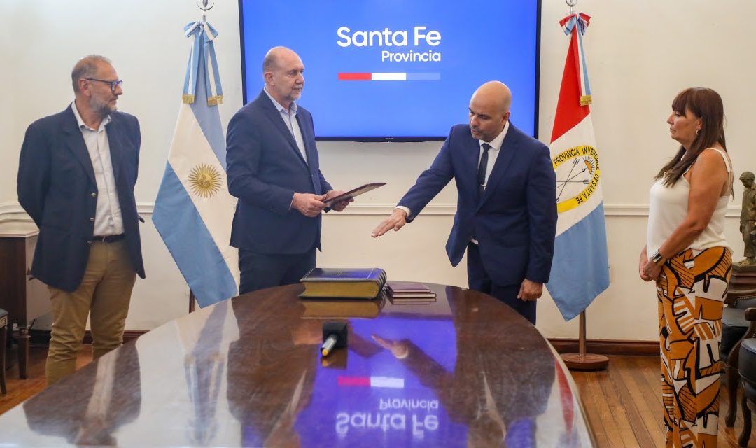 Claudio Brilloni asumió como nuevo ministro de Seguridad de la provincia