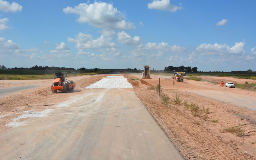 LA AUTOPISTA DE RUTA 34 CON TRABAJOS FINALES EN LA VARIANTE RAFAELA