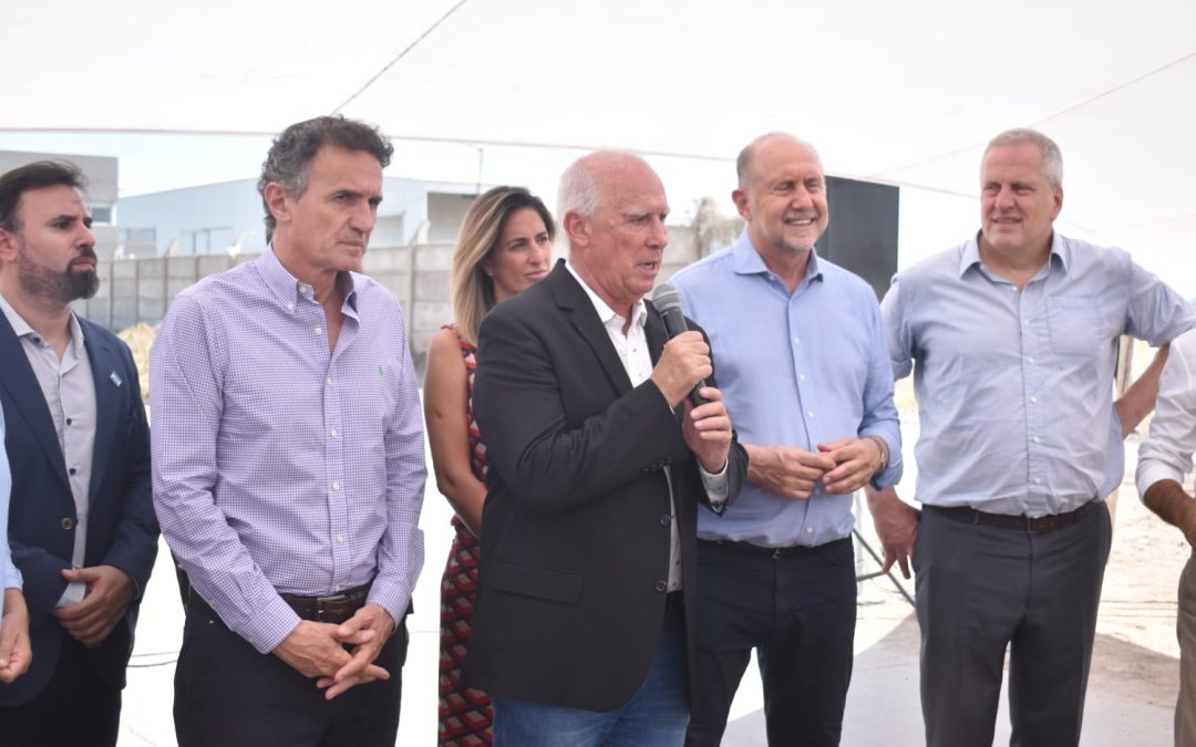 De Grandis, Katopodis, Perczyk, y Perotti inauguraron obras nacionales en los Caminos de la Producción