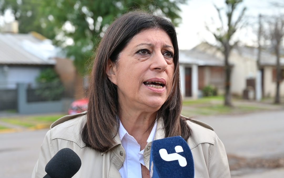Clara García: “Que Perotti vuelva y se haga cargo de no haber cumplido con la promesa de paz y orden»