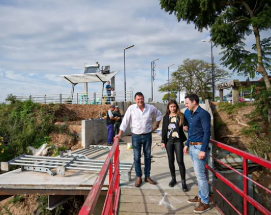 Un tramo de la costanera central de San Lorenzo será una moderna rambla