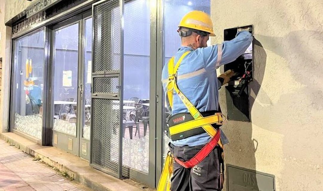 La EPE realizó operativos en zonas comerciales de Rosario para disminuir pérdidas no técnicas