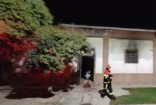 Carcarañá: susto por el incendio de una panadería