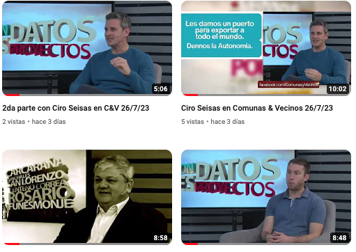 Programa  26/7/23