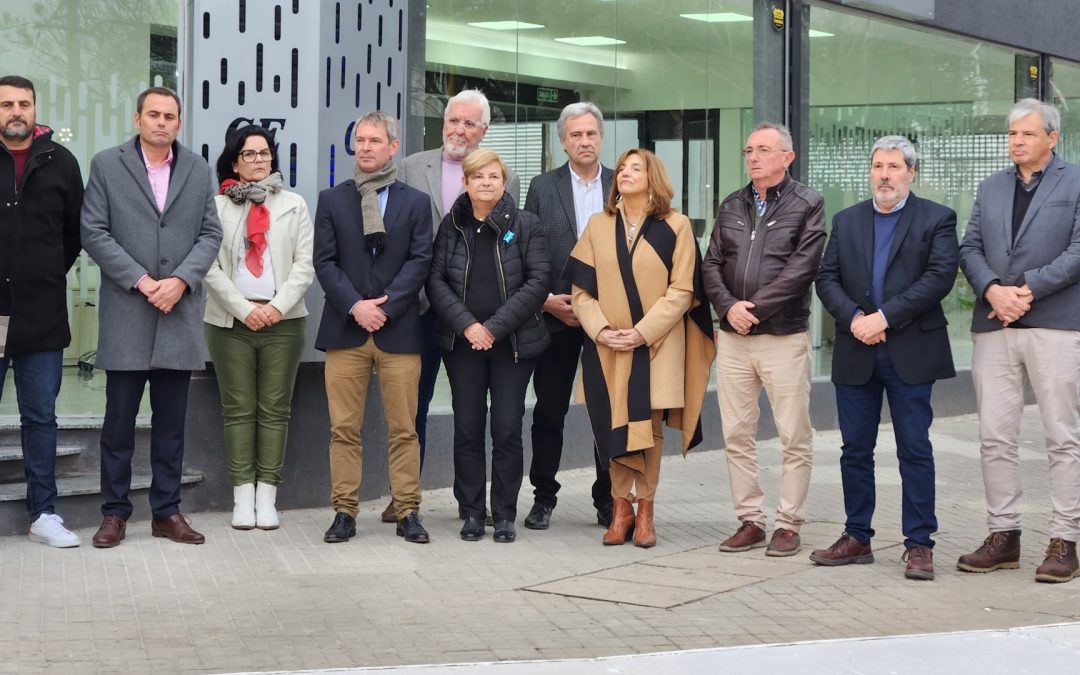 Costamagna participó de la reinauguración del Centro Económico de Cañada de Gómez