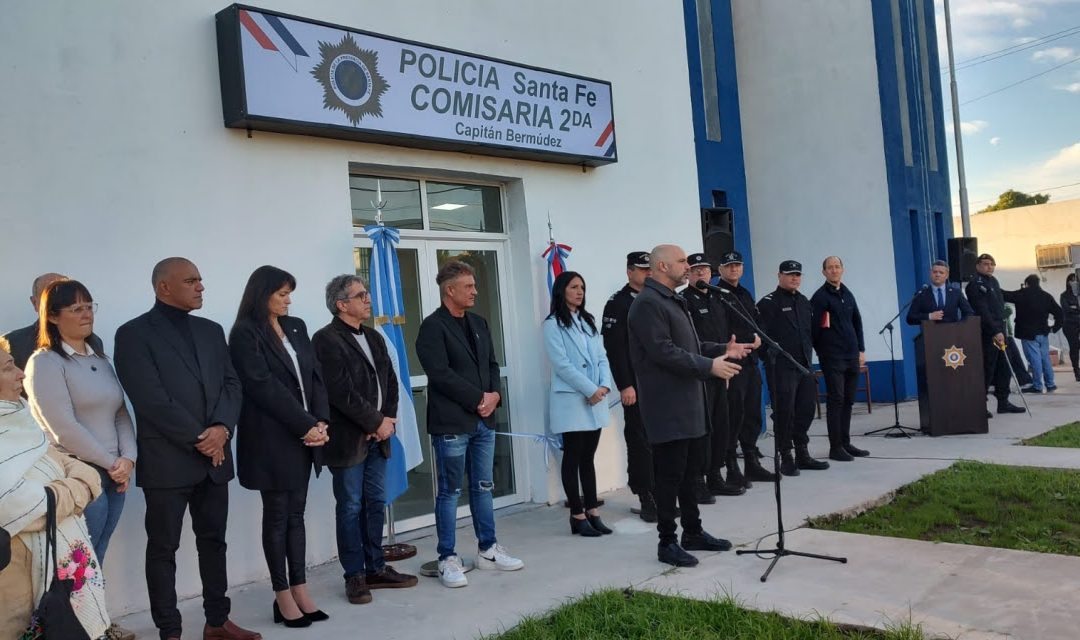 La provincia inauguró el nuevo edificio de la Comisaría 2° de Capitán Bermúdez