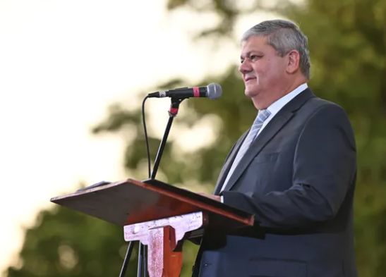 Ricci asumió su tercer mandato como intendente en Villa Gobernador Gálvez