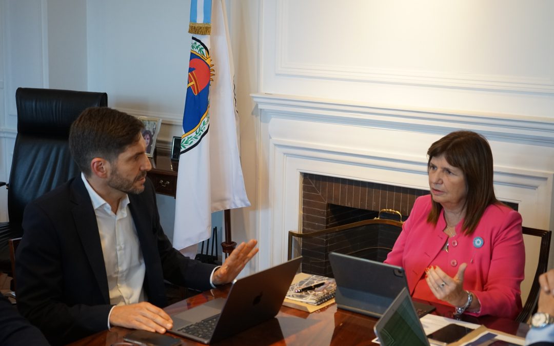 Pullaro con Bullrich: “Haremos un trabajo operativo conjunto con Nación en Rosario”