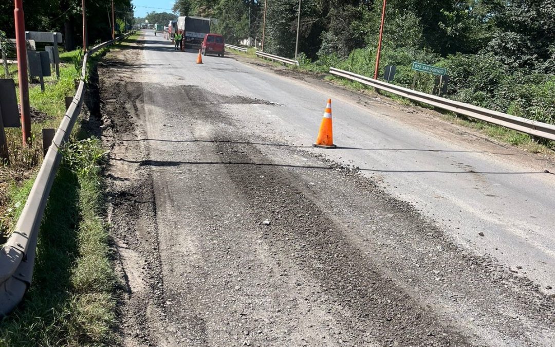 VIALIDAD NACIONAL RETOMÓ LOS TRABAJOS EN RN 11 ENTRE TIMBÚES Y LA RIBERA