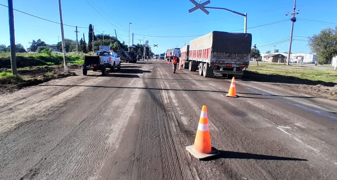 VIALIDAD NACIONAL COMPLETA TRABAJOS SOBRE RN 11 EN LA ZONA NORTE DE PUERTO GENERAL SAN MARTIN