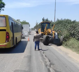 Operativo Cosecha: recuperaron la transitabilidad de la ruta 11 entre Timbúes y La Ribera 