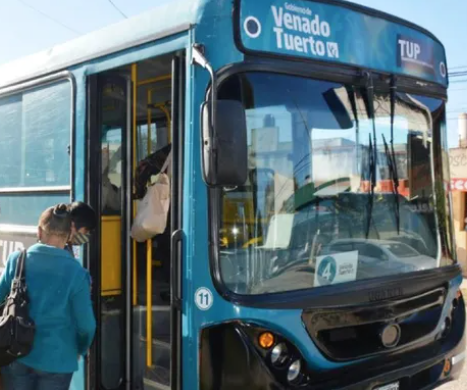 Venado Tuerto tiene el precio más bajo del país en el transporte público