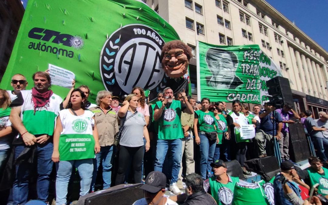 Para Aguiar “hay que acelerar las protestas hasta que el sádico de Caputo se vaya del Gobierno»