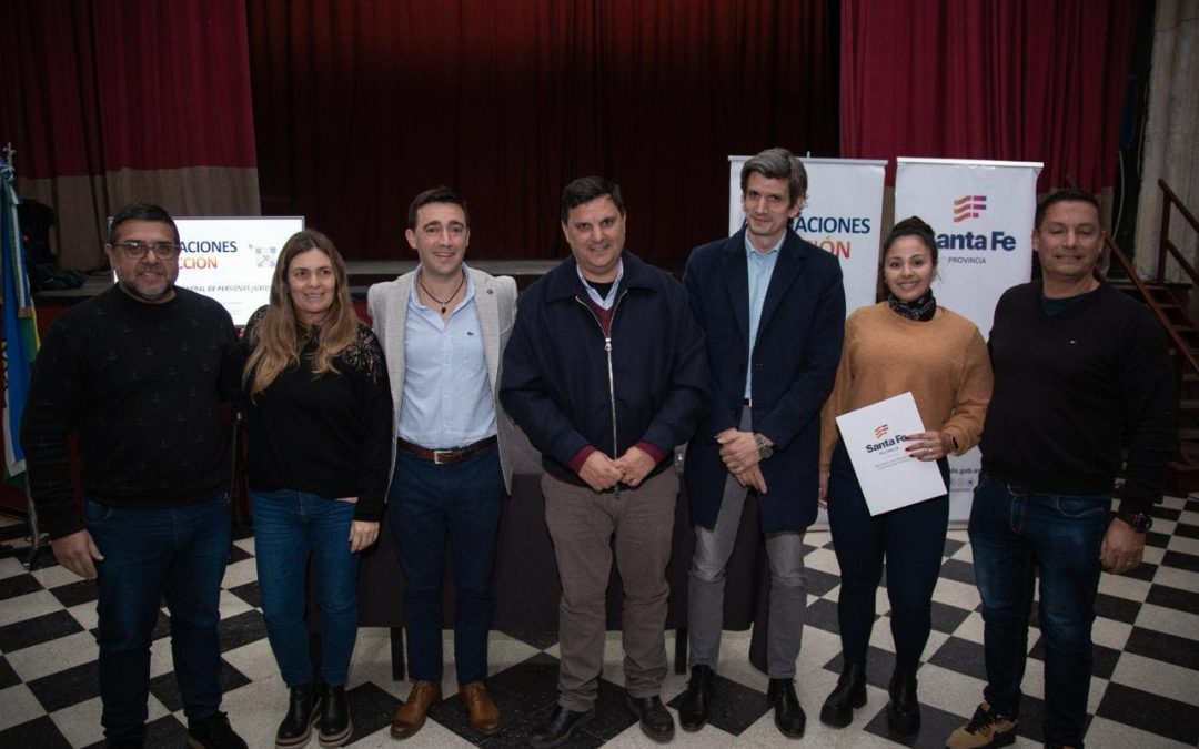 Provincia simplifica los trámites para asociaciones civiles del departamento San Lorenzo