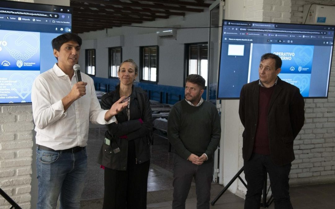 En Rosario, Provincia y Municipio pusieron en marcha el Operativo Invierno para asistir a personas en situación de calle