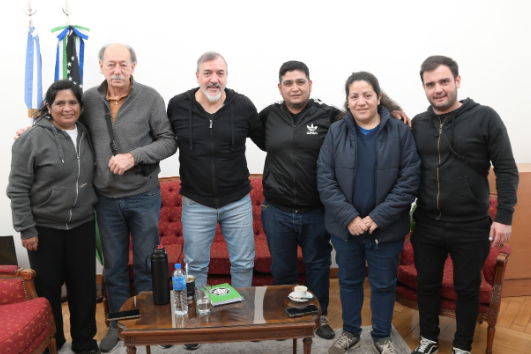 Aguiar recibió a la UTEP y ATE evalúa una Jornada Nacional de Lucha para el 7 de agosto