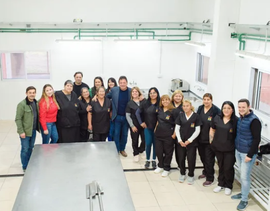 San Lorenzo habilitó la nueva Cocina Centralizada que prepara todos los días más de 1.500 raciones