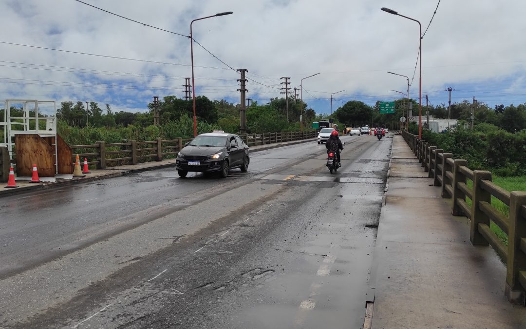 VIALIDAD NACIONAL HABILITÓ LA CIRCULACIÓN NORMAL POR EL PUENTE CARRETERO