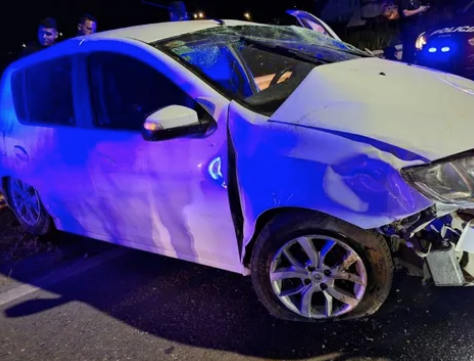 Funes: conductor alcoholizado escapó de un control y fue detenido tras chocar cerca de la Garita 1