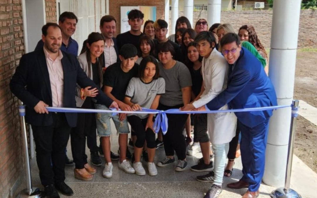 Programa 1000 Aulas: Provincia avanza con inauguraciones, ahora en San Jorge