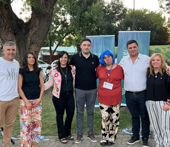 Inauguraron un área municipal de inclusión para personas con discapacidad en Roldán