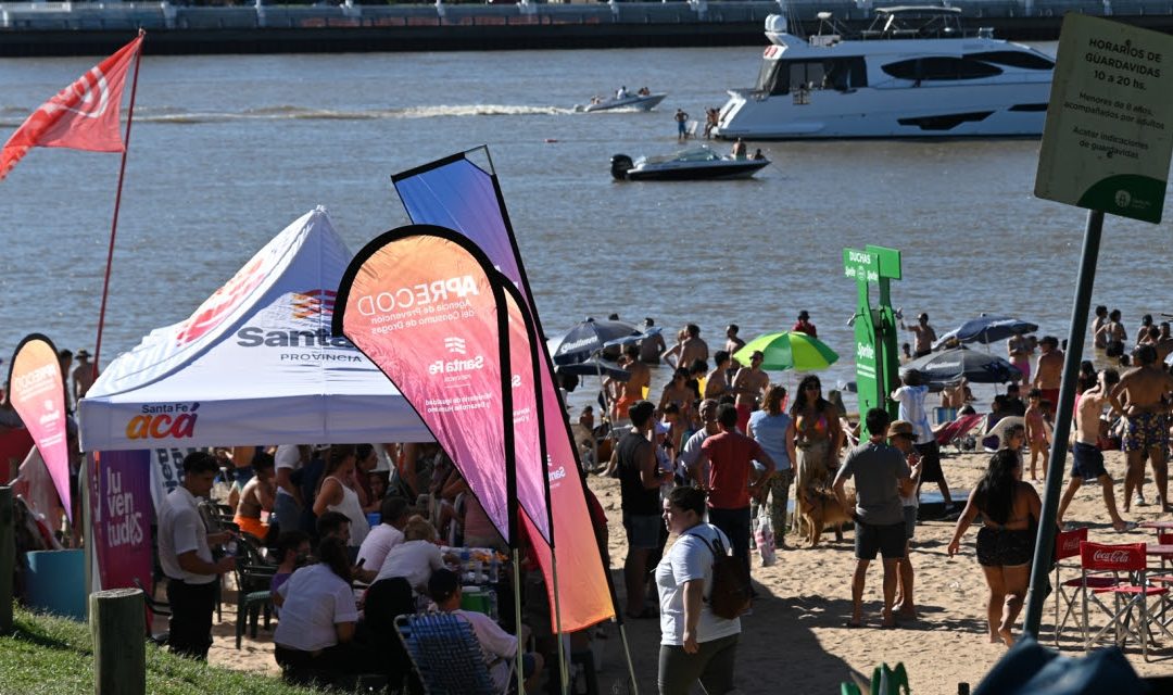 Operativo Verano: Deporte, cultura, turismo y salud para disfrutar de manera segura de los espacios públicos en Santa Fe