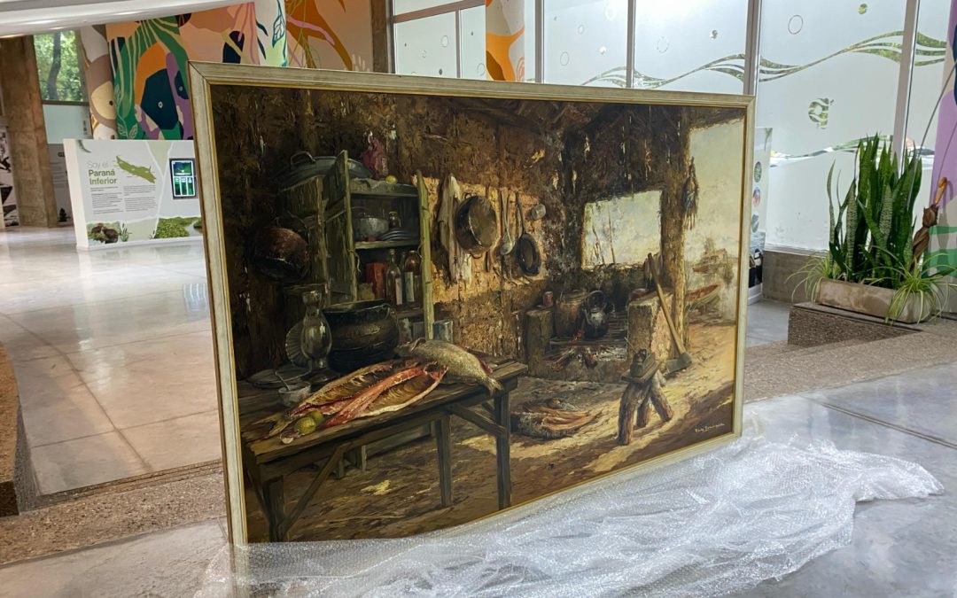 El legado cultural del Raúl Domínguez, el pintor de las Islas, en el Museo del Río Paraná.