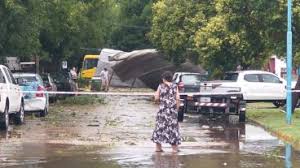 La tormenta impactó fuerte en Funes y Roldán: «Como si hubiese pasado un tornado»