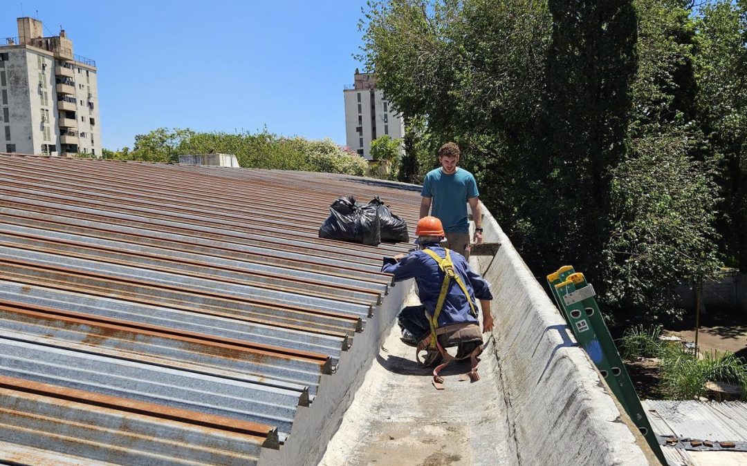 El Ministerio de Educación trabaja en las escuelas afectadas por la fuerte tormenta que afectó a la ciudad de Rosario