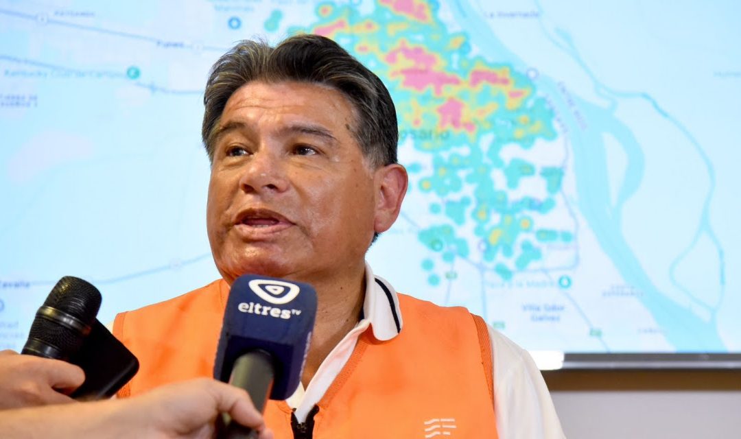Rosario: avanzan las tareas conjuntas para atender las consecuencias del temporal[