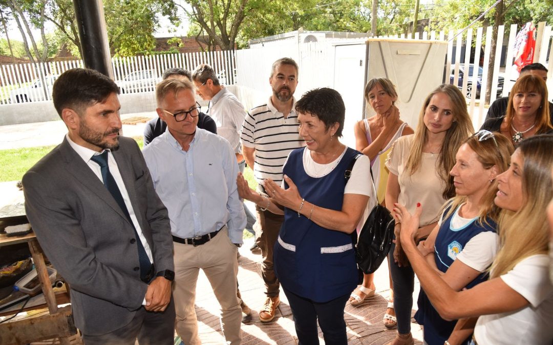 Pullaro: “Nos entusiasma mejorar la infraestructura educativa en la provincia de Santa Fe”