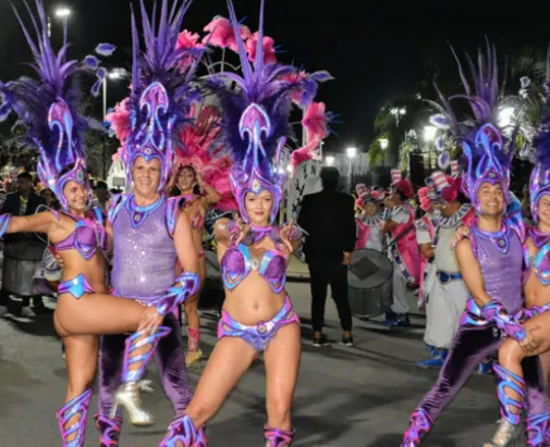 Color, alegría y magia en el regreso de los carnavales en Puerto San Martín